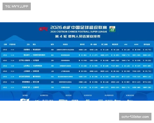 【2026年4月中超联赛·非赛事·法制中国足协公布裁判评议结果，认定河南队对阵海港一役点球判罚正确